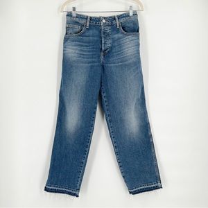 Lucky Brand Jeans The High Rise Tomboy Raw Hem Jeans Women’s Size 4/27